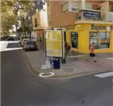 Mupis en El Bulevar, principal eje comercial de El Ejido